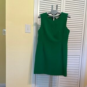 Green Sheath Midi Dress for the office